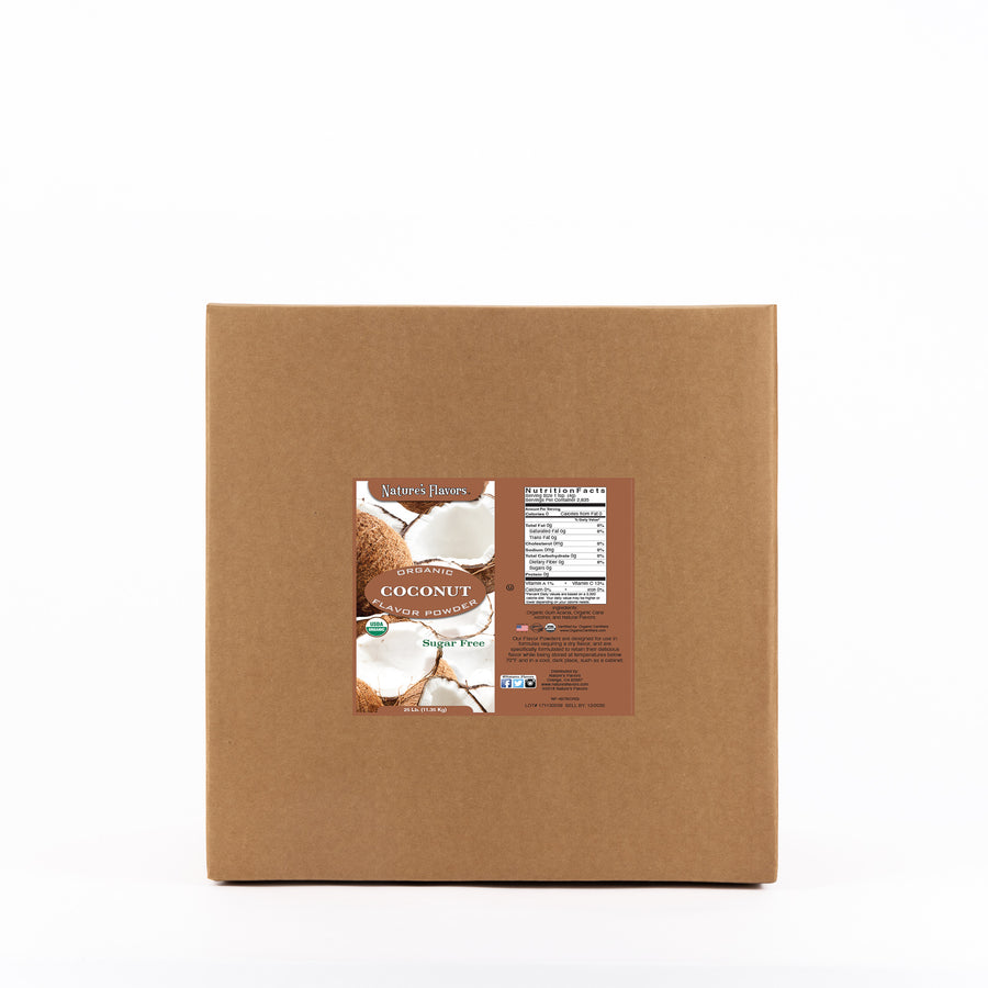 Coconut Flavor Powder (Sugar-Free), Organic
