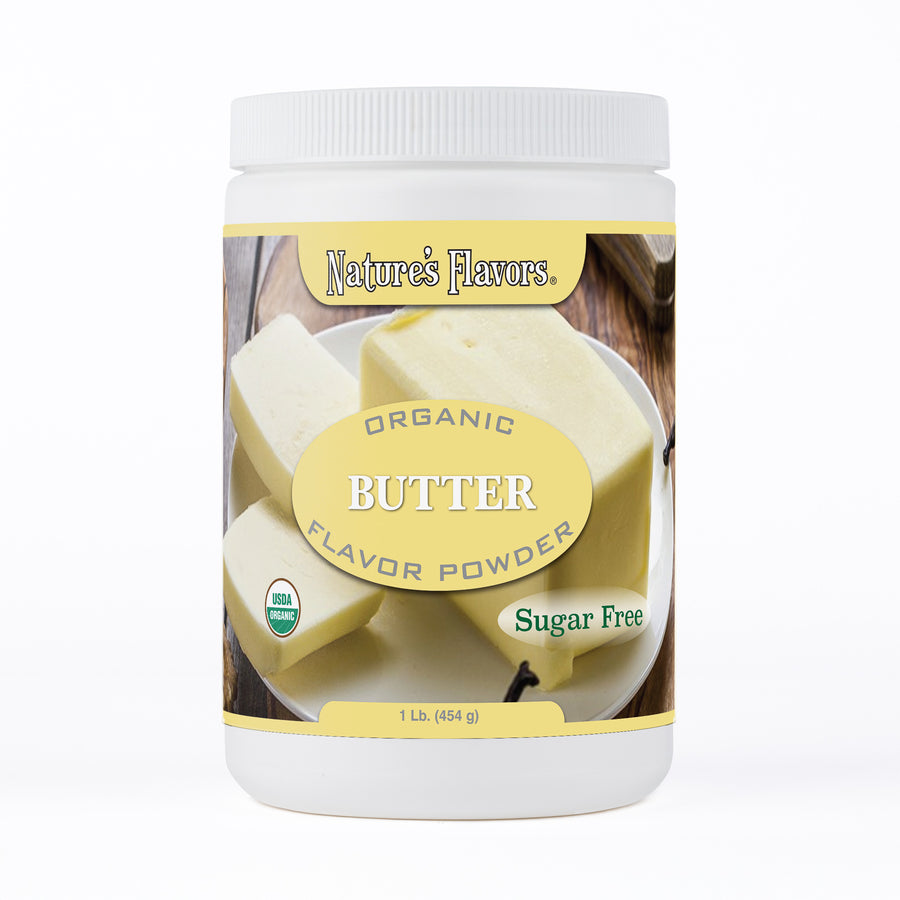 Butter Flavor Powder (Sugar-Free), Organic