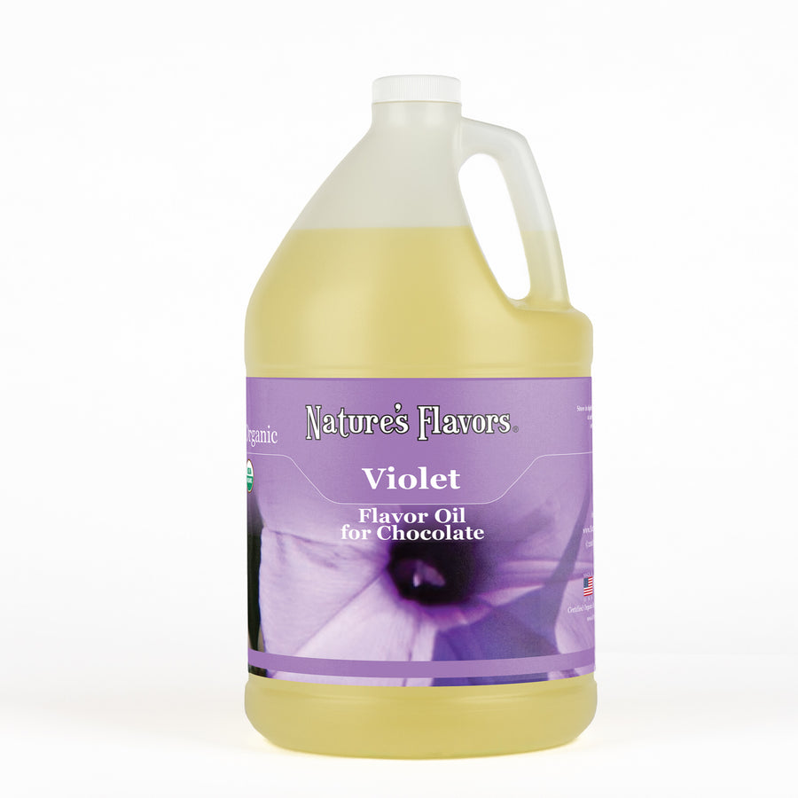 Organic Violet Flavor Oil For Chocolate