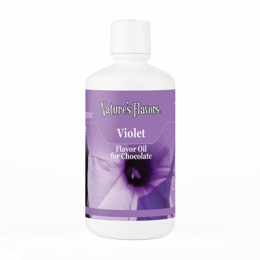 Organic Violet Flavor Oil For Chocolate