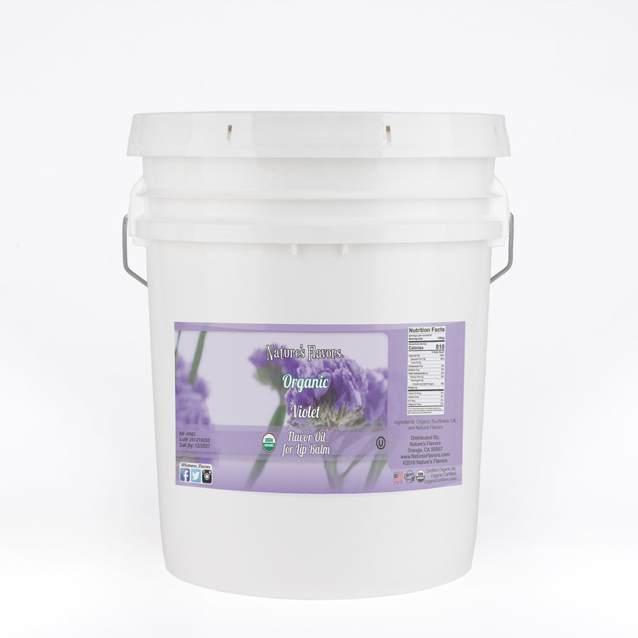 Organic Violet Flavor Oil for Lip Balm