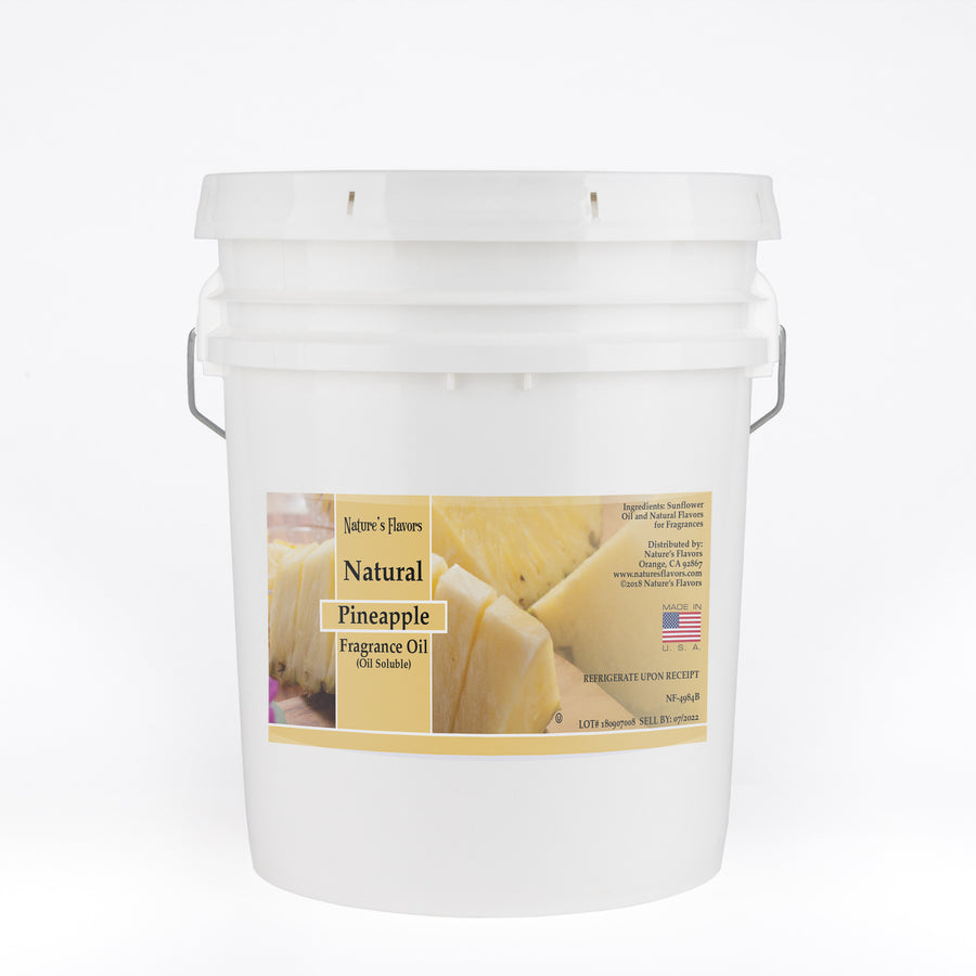 Pineapple Fragrance Oil with Floral Notes (Oil Soluble)