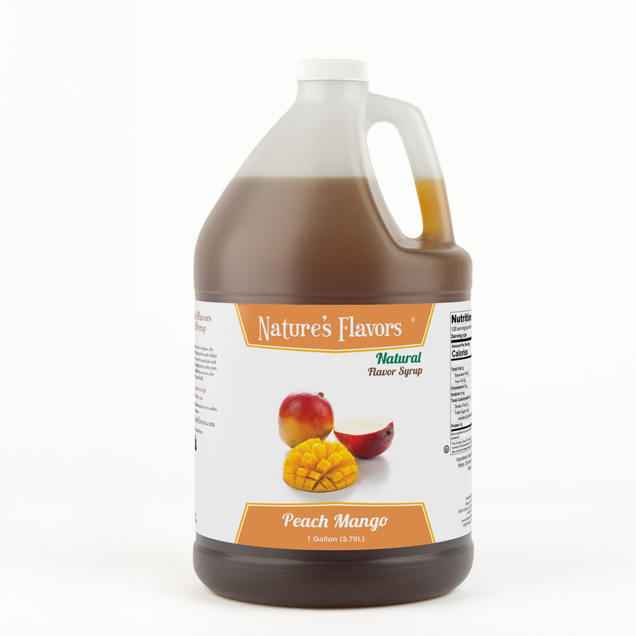 Peach Mango Syrup, Natural