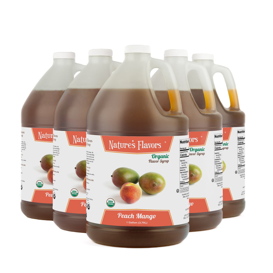 Peach Mango Syrup, Organic