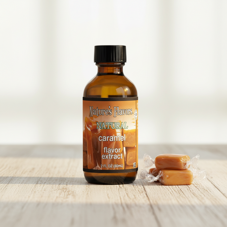 Caramel Flavor Extract, Natural – Nature's Flavors Caramel Flavor Extract, Natural – Nature's Flavors