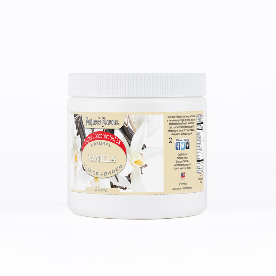 Vanilla Super Concentrated Flavor Powder (5X Fold)