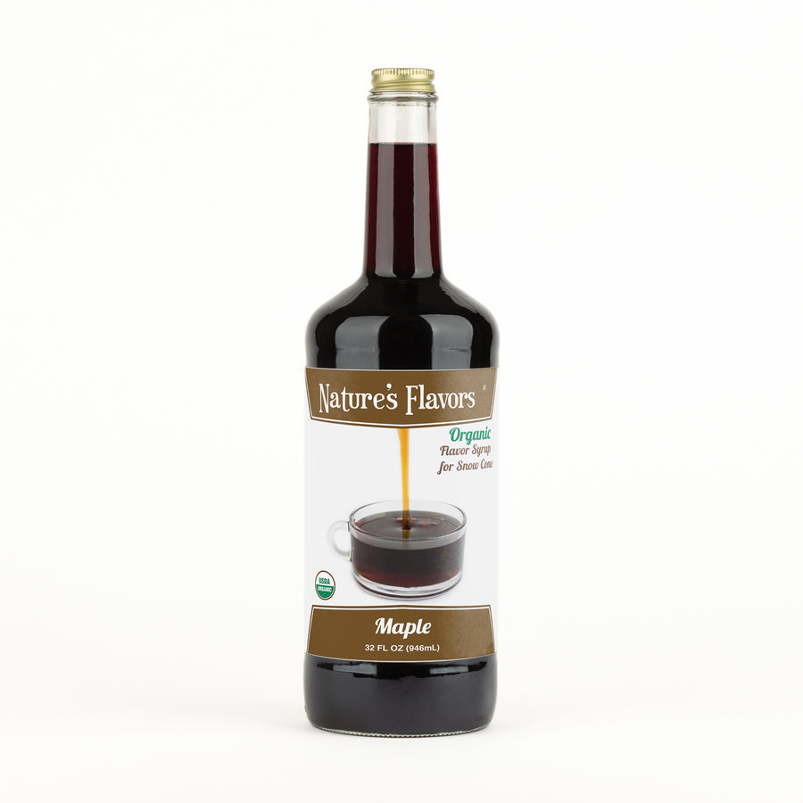 Maple Snow Cone Syrup, Organic