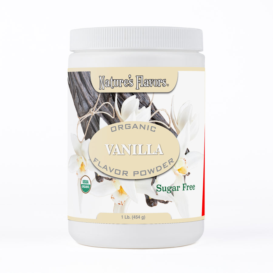 Vanilla Flavor Powder (Sugar-Free), Organic