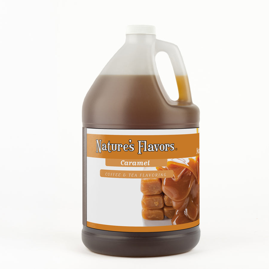 Caramel Coffee and Tea Flavoring Without Diacetyl