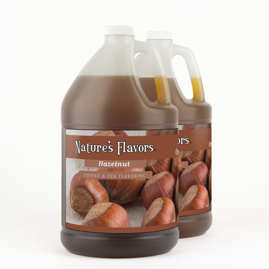 Organic Hazelnut Coffee and Tea Flavoring Without Diacetyl