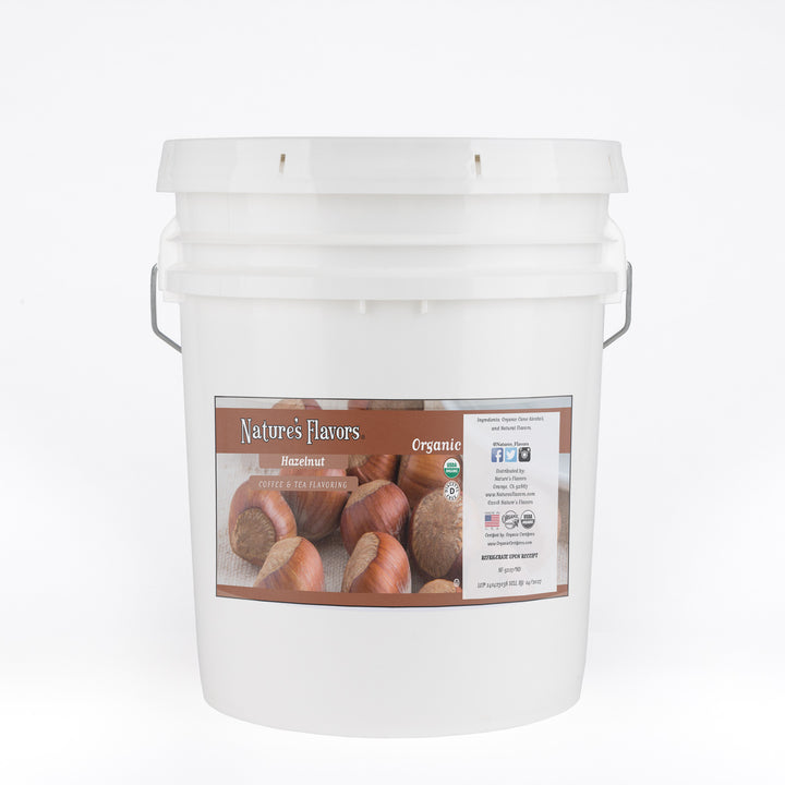 Organic Hazelnut Coffee and Tea Flavoring Without Diacetyl