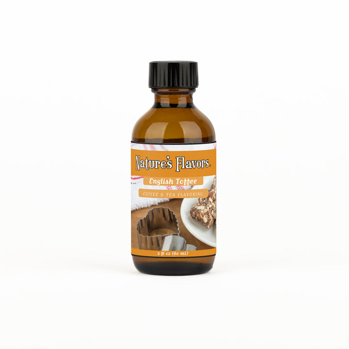 Organic English Toffee Coffee and Tea Flavoring
