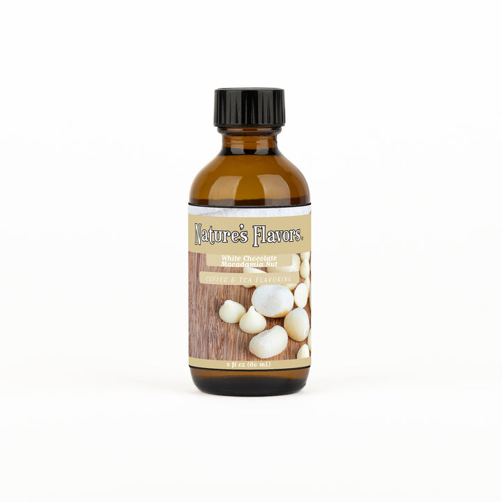 Organic White Chocolate Macadamia Nut Coffee and Tea Flavoring