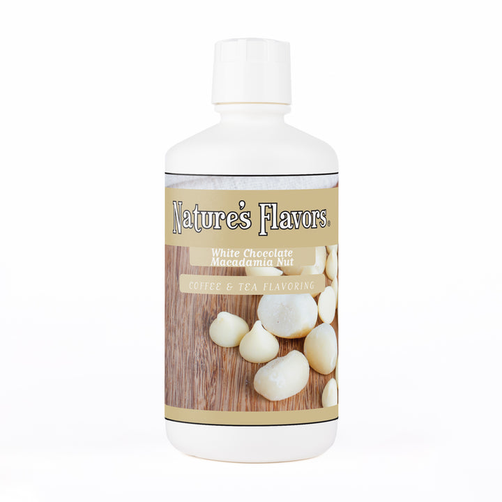Organic White Chocolate Macadamia Nut Coffee and Tea Flavoring