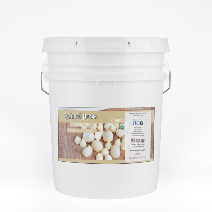 Organic White Chocolate Macadamia Nut Coffee and Tea Flavoring