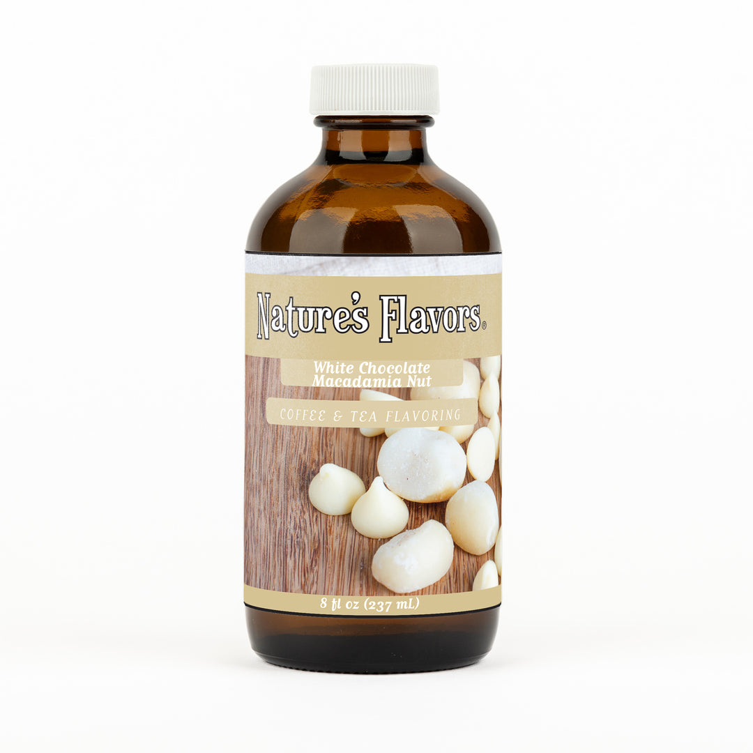 Organic White Chocolate Macadamia Nut Coffee and Tea Flavoring