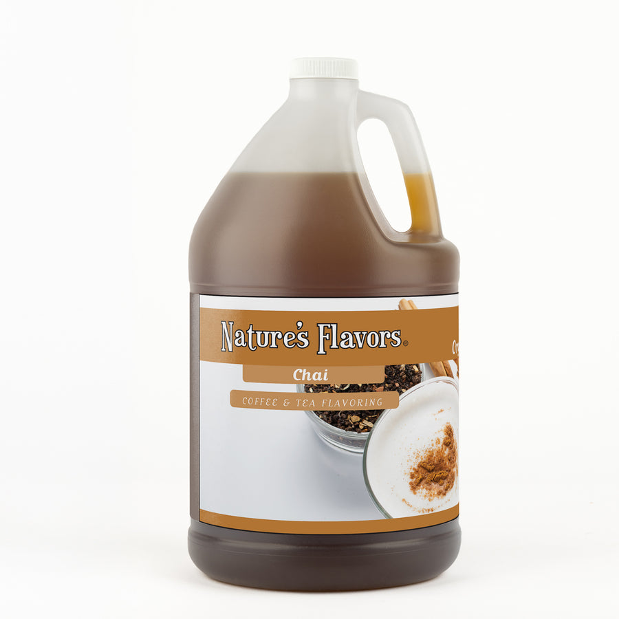 Organic Chai Coffee and Tea Flavoring Without Diacetyl