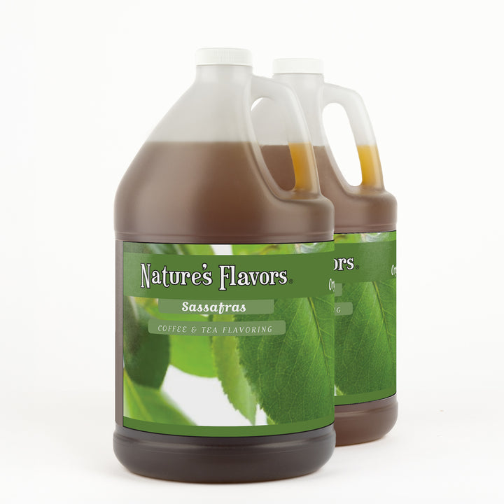Organic Sassafras Coffee and Tea Flavor Without Diacetyl
