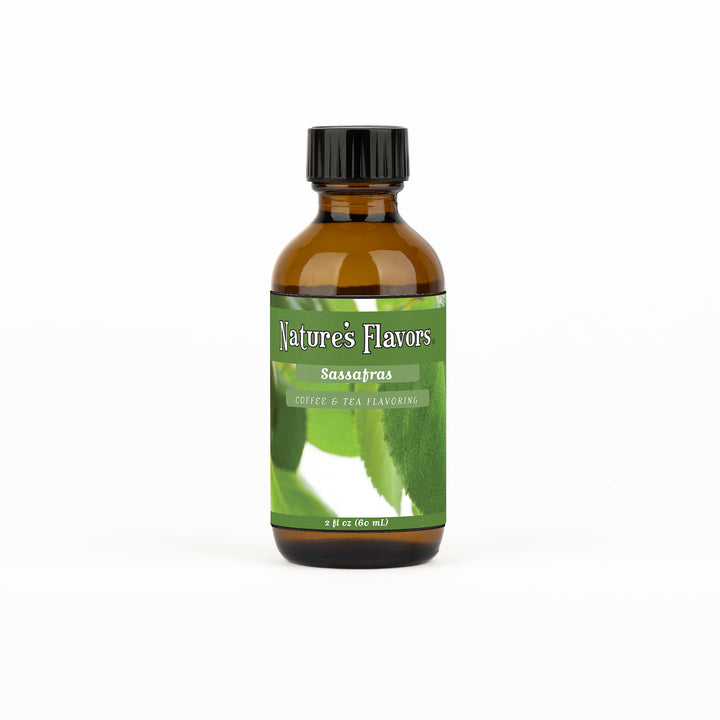 Organic Sassafras Coffee and Tea Flavor Without Diacetyl