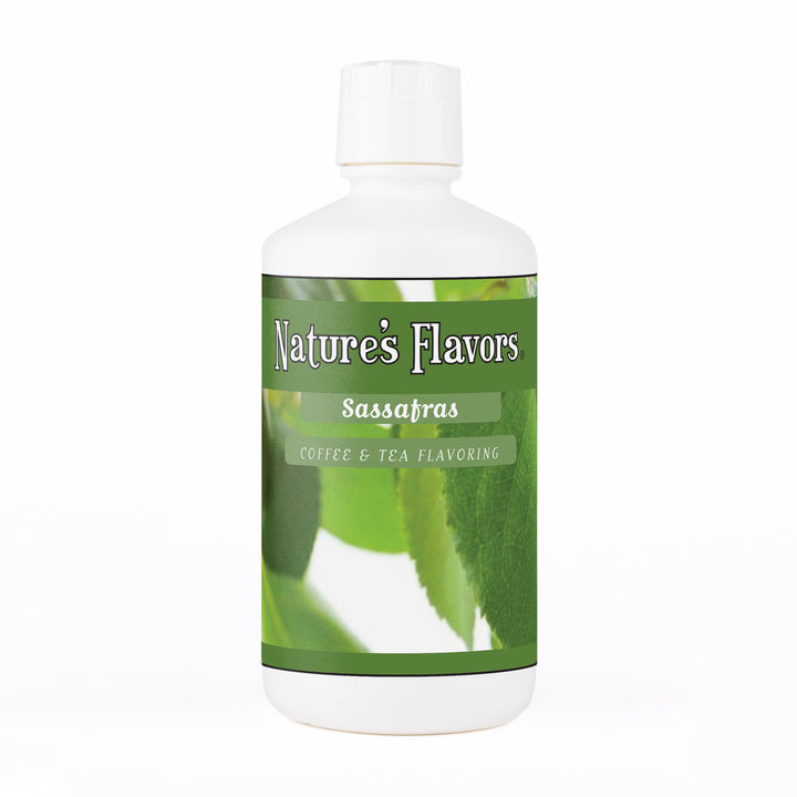 Organic Sassafras Coffee and Tea Flavor Without Diacetyl