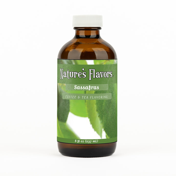 Organic Sassafras Coffee and Tea Flavor Without Diacetyl
