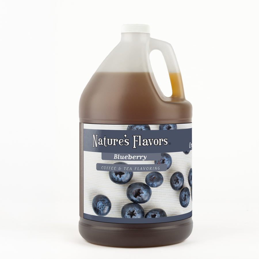 Organic Blueberry Coffee and Tea Flavoring Without Diacetyl