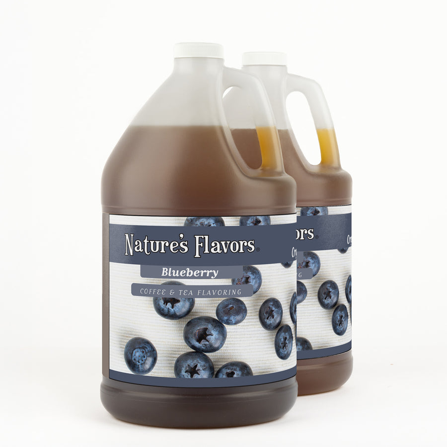 Organic Blueberry Coffee and Tea Flavoring Without Diacetyl