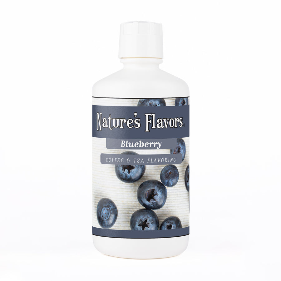 Organic Blueberry Coffee and Tea Flavoring Without Diacetyl