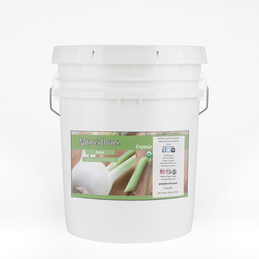 Organic Anise Coffee and Tea Flavoring Without Diacetyl