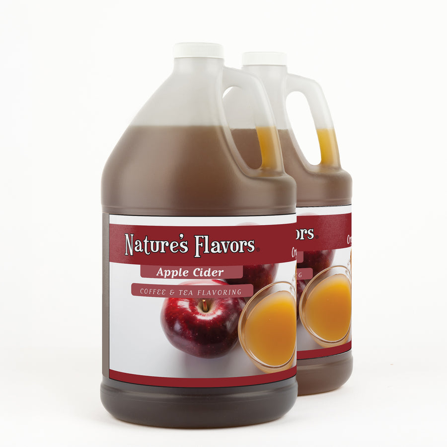 Organic Apple Cider Coffee and Tea Flavoring Without Diacetyl