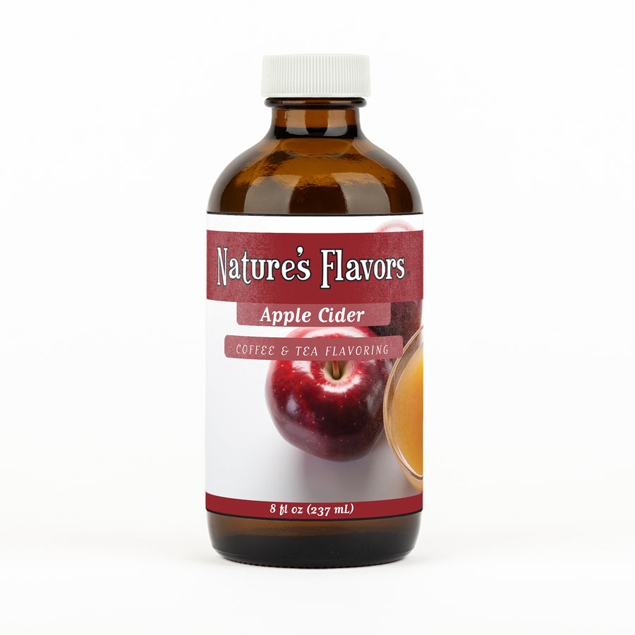 Organic Apple Cider Coffee and Tea Flavoring Without Diacetyl