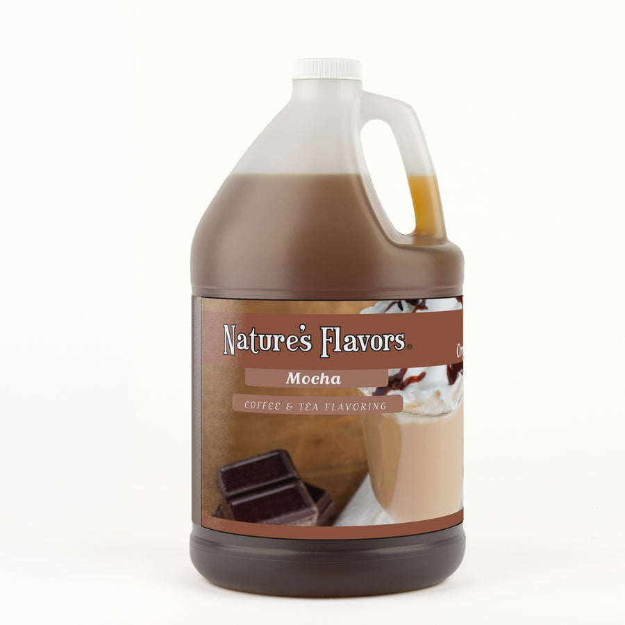 Organic Mocha Coffee and Tea Flavor Without Diacetyl