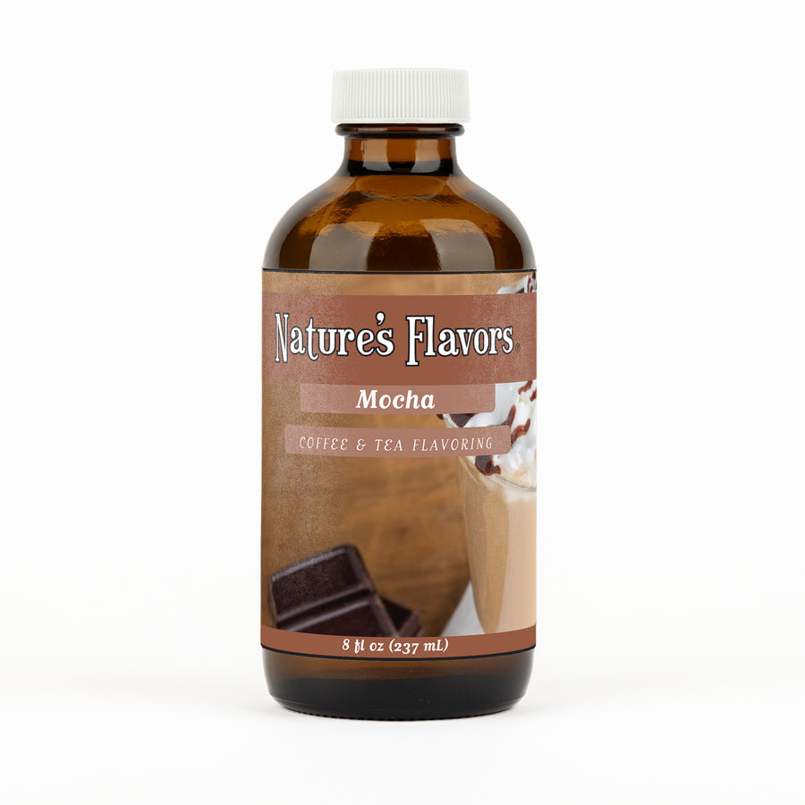 Organic Mocha Coffee and Tea Flavor Without Diacetyl