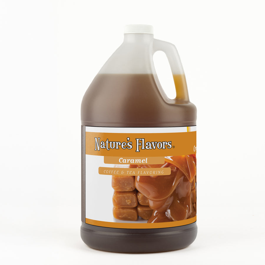 Organic Caramel Coffee and Tea Flavoring Without Diacetyl