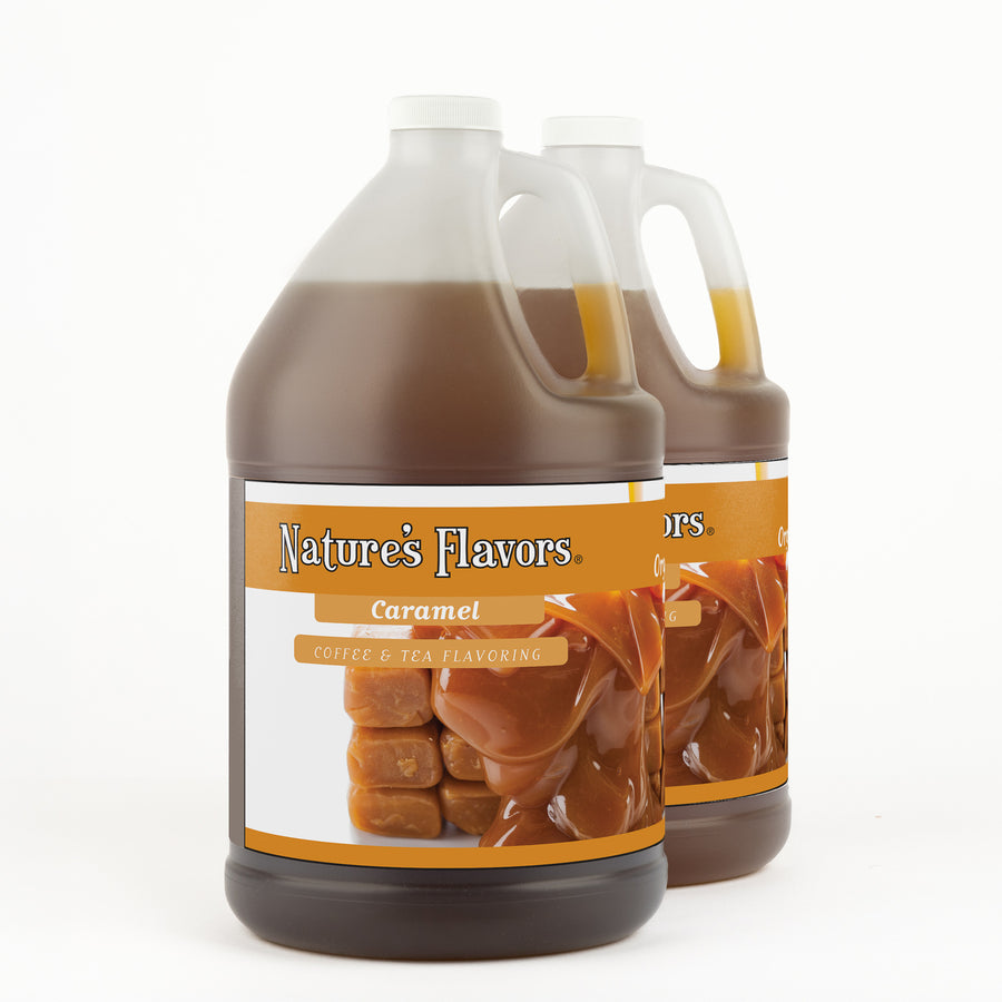 Organic Caramel Coffee and Tea Flavoring Without Diacetyl