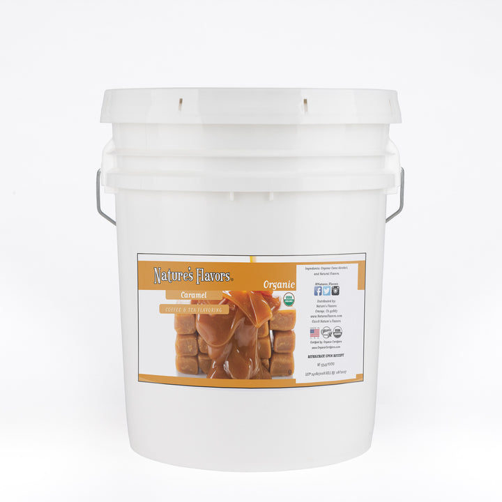 Organic Caramel Coffee and Tea Flavoring