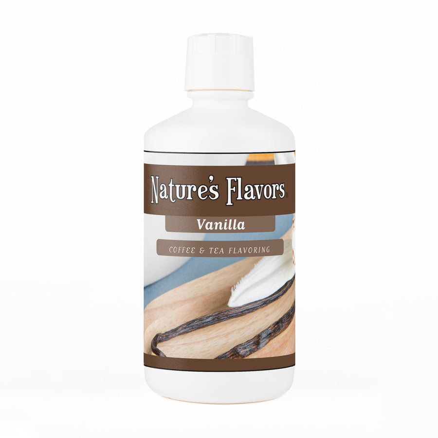 Organic Vanilla Coffee and Tea Flavor Without Diacetyl