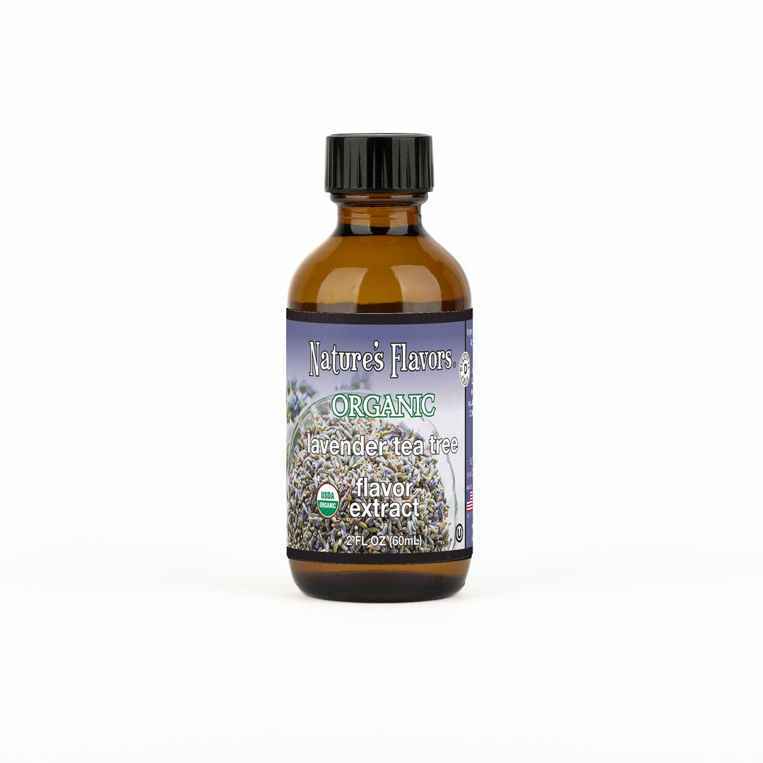 Lavender Tea Tree Flavor Extract, Organic