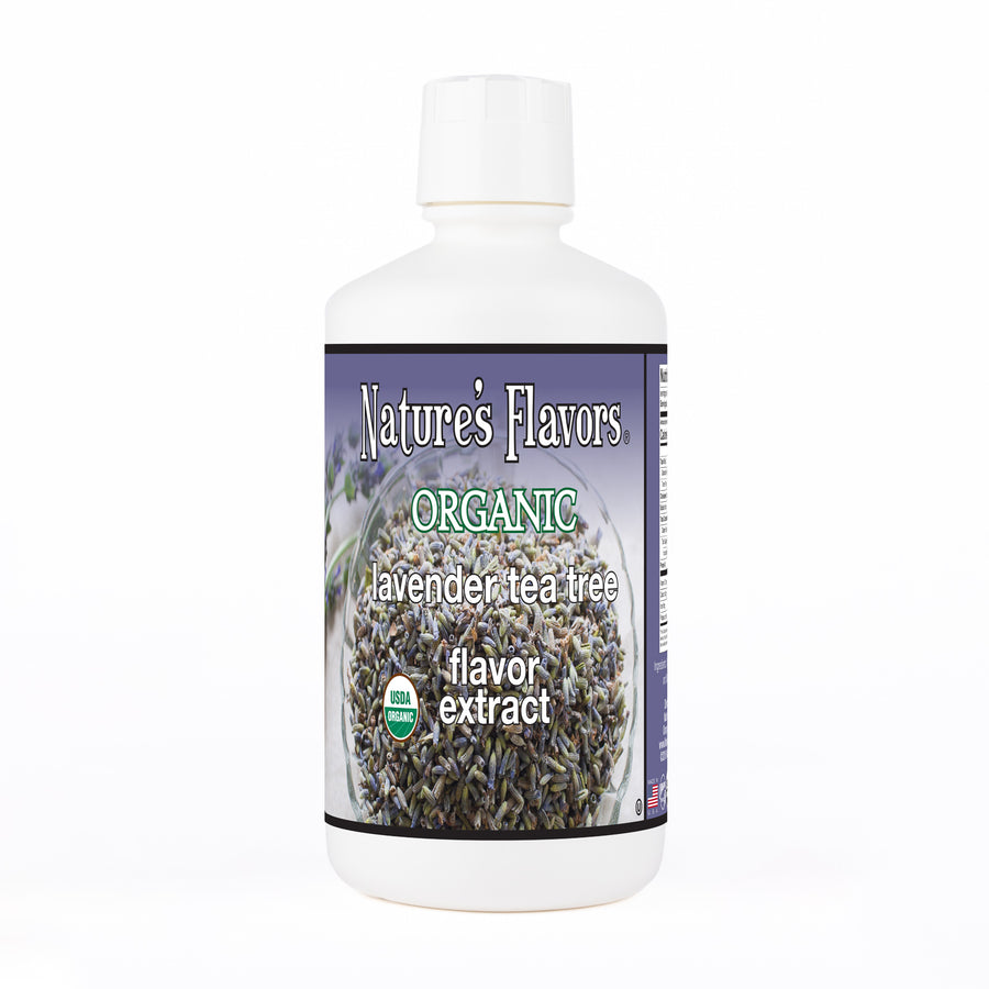 Lavender Tea Tree Flavor Extract, Organic