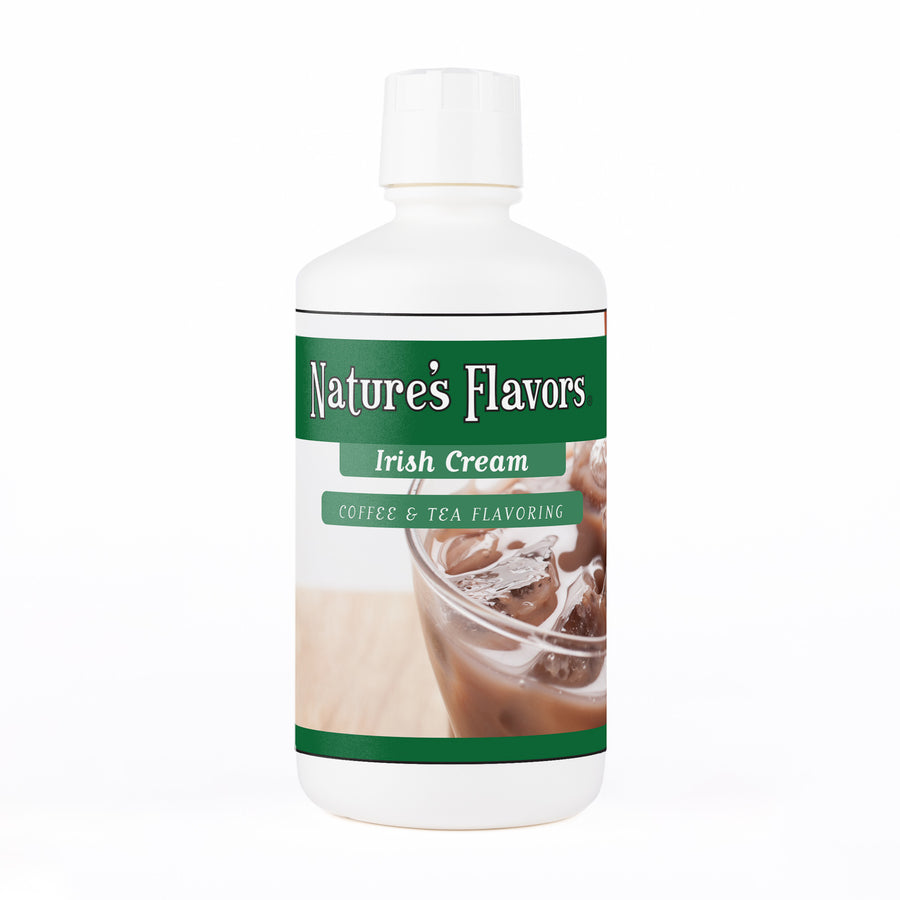 Organic Irish Cream Coffee and Tea Flavoring Without Diacetyl