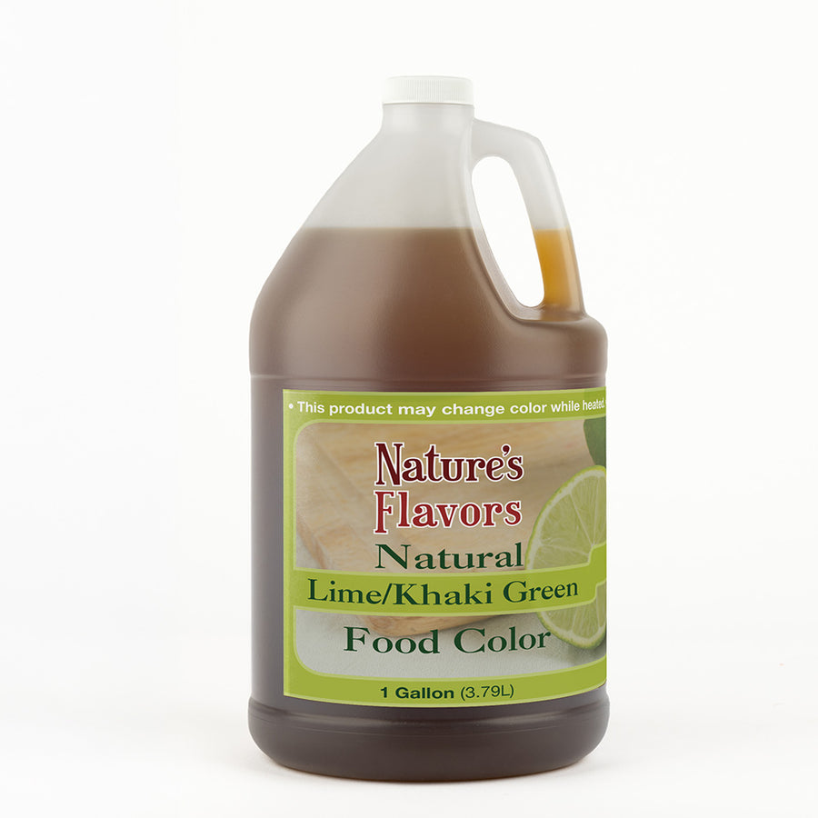 Lime Khaki Green Food Coloring, Natural