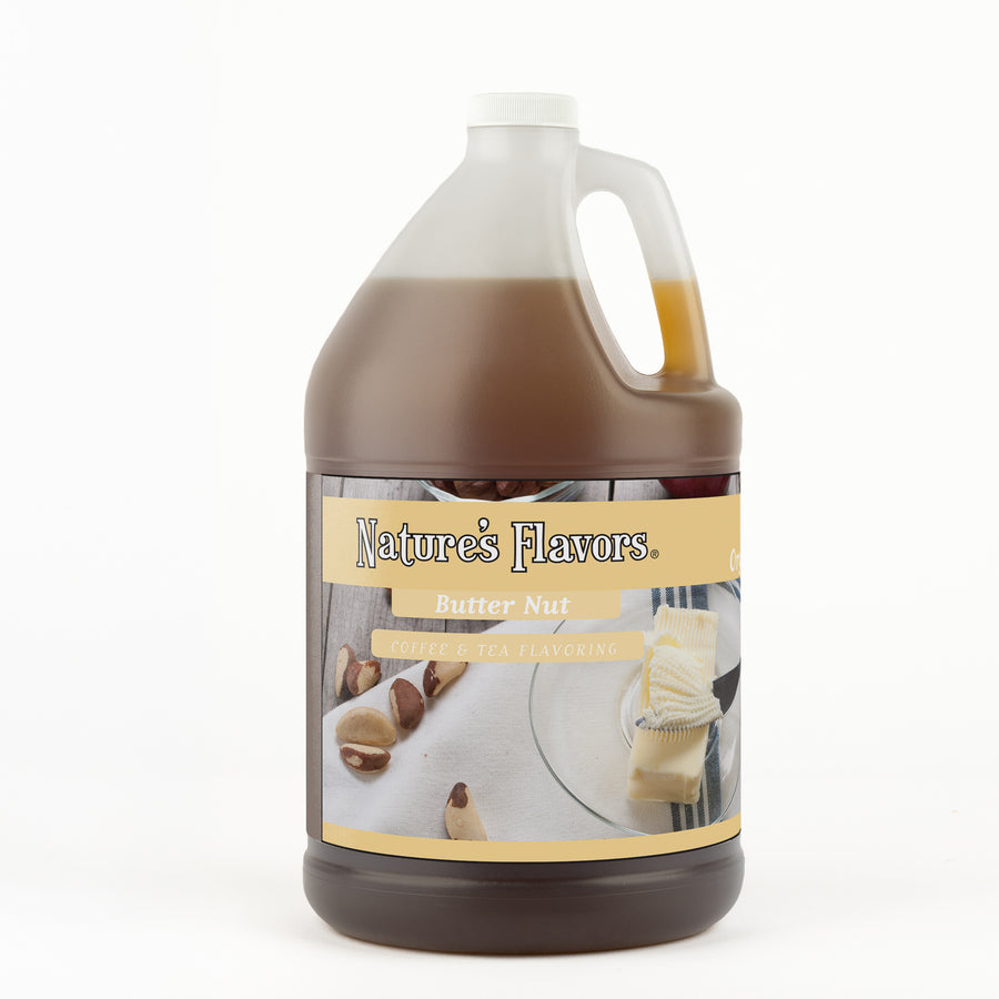 Organic Butter Nut Coffee and Tea Flavoring Without Diacetyl