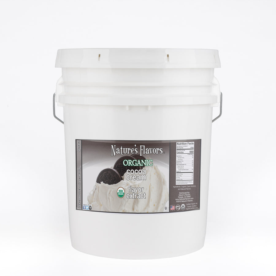Cocoa Cream Flavor Extract, Organic