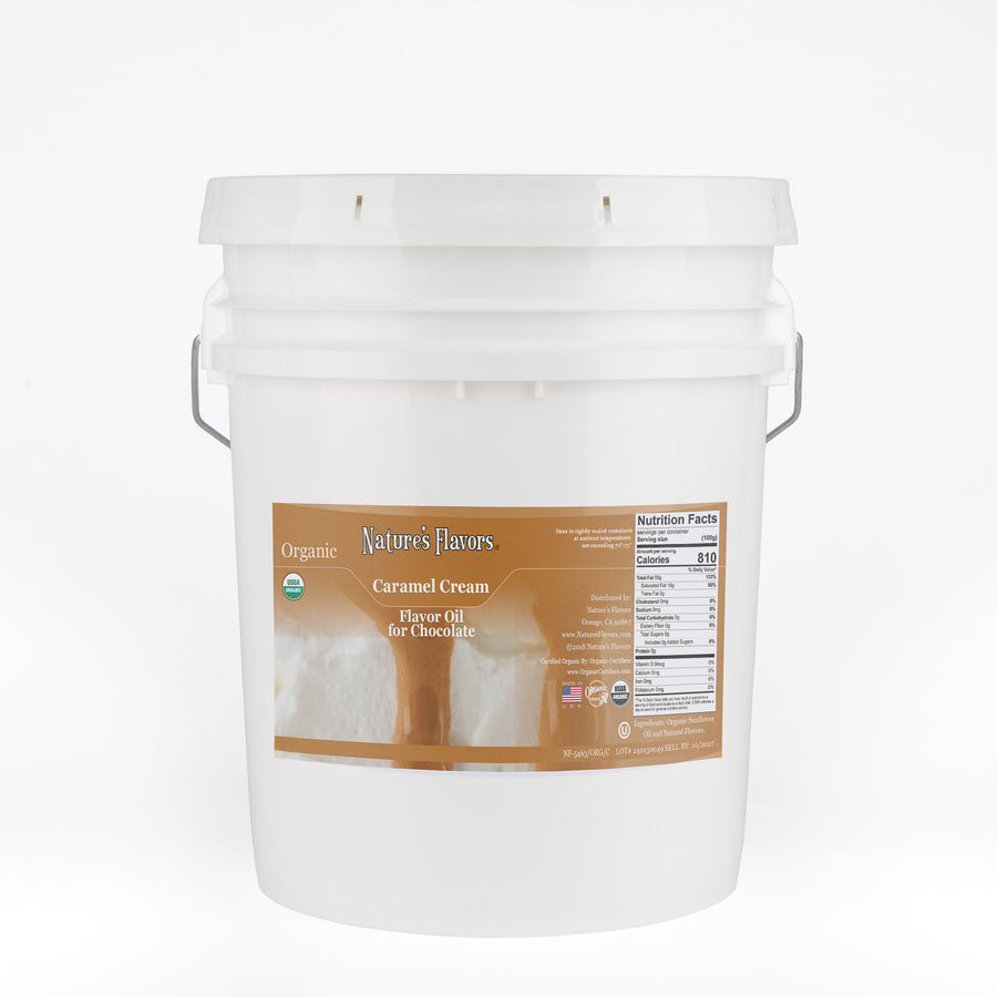Organic Caramel Cream Flavor Oil For Chocolate