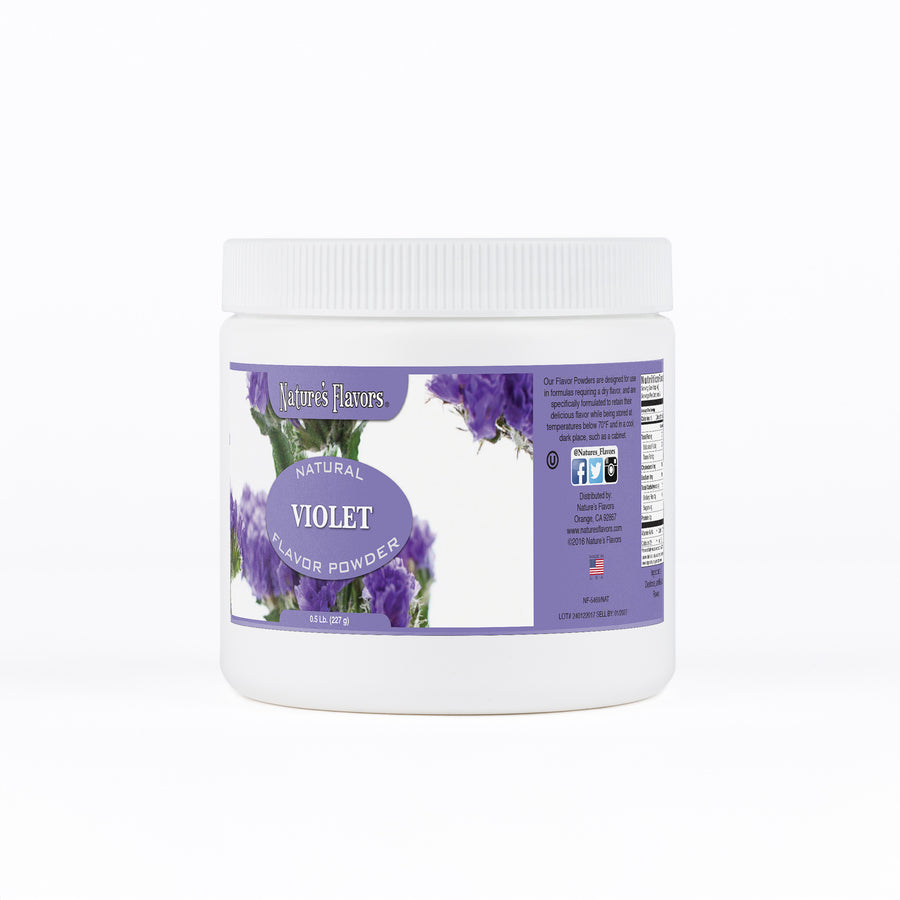 Violet Flavor Powder, Natural