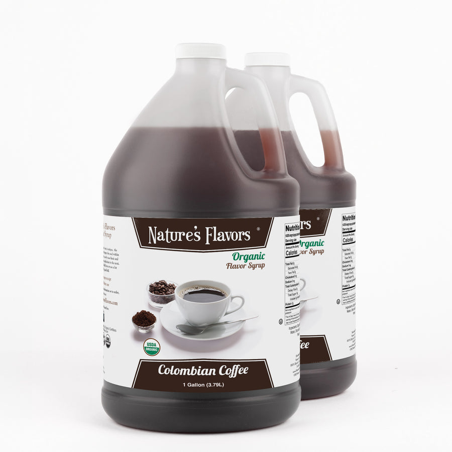Colombian Coffee Flavor Syrup, Organic