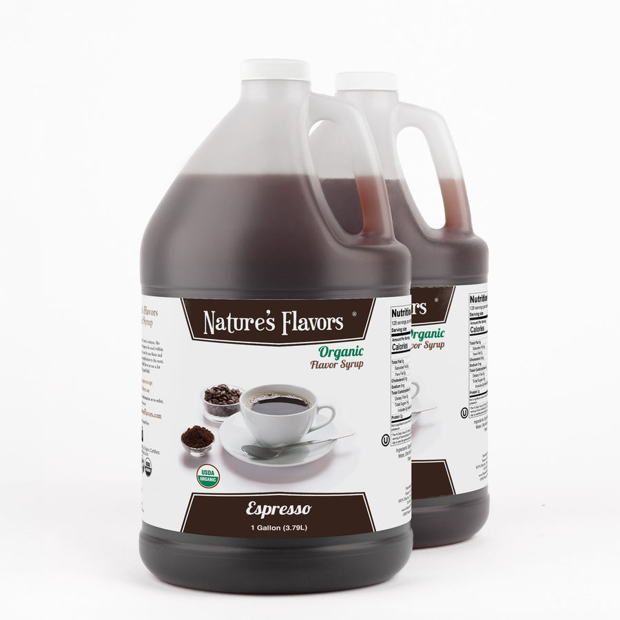 Espresso Flavor Syrup, Organic