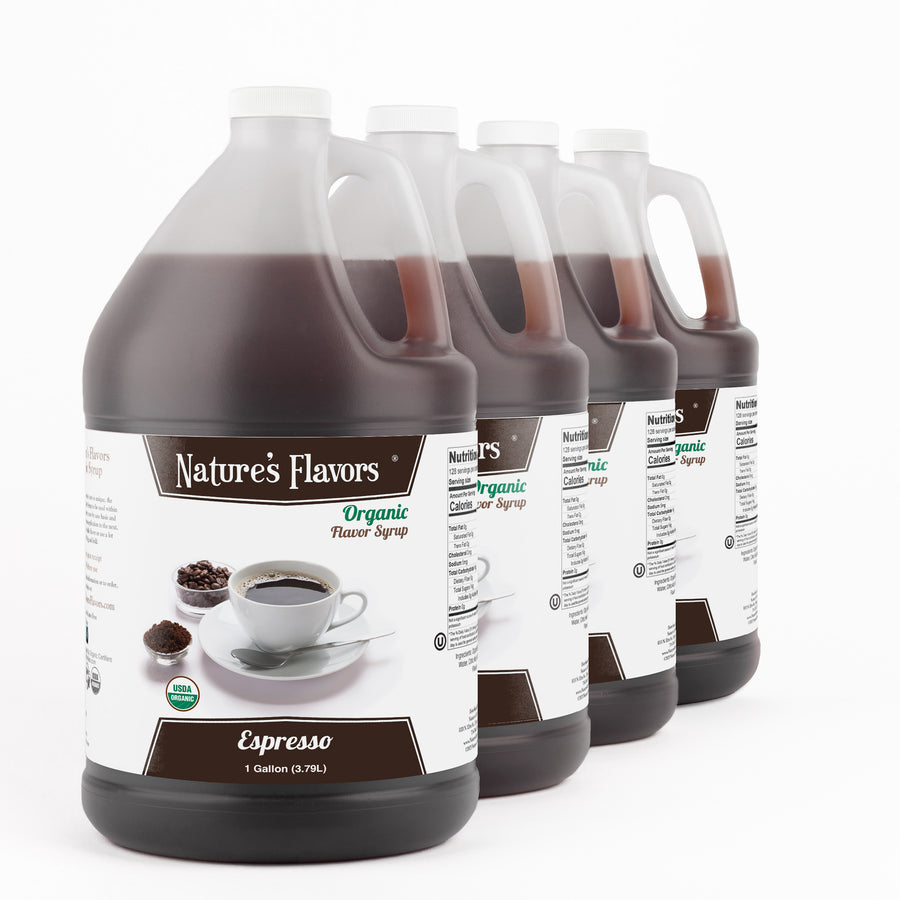 Espresso Flavor Syrup, Organic