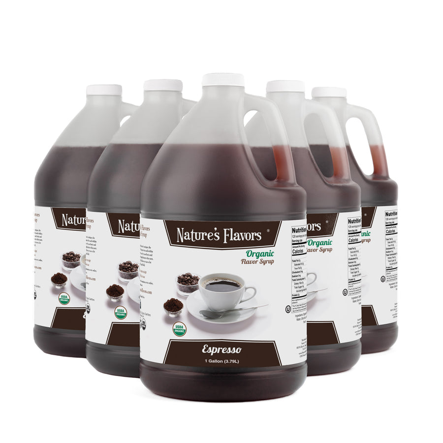 Espresso Flavor Syrup, Organic