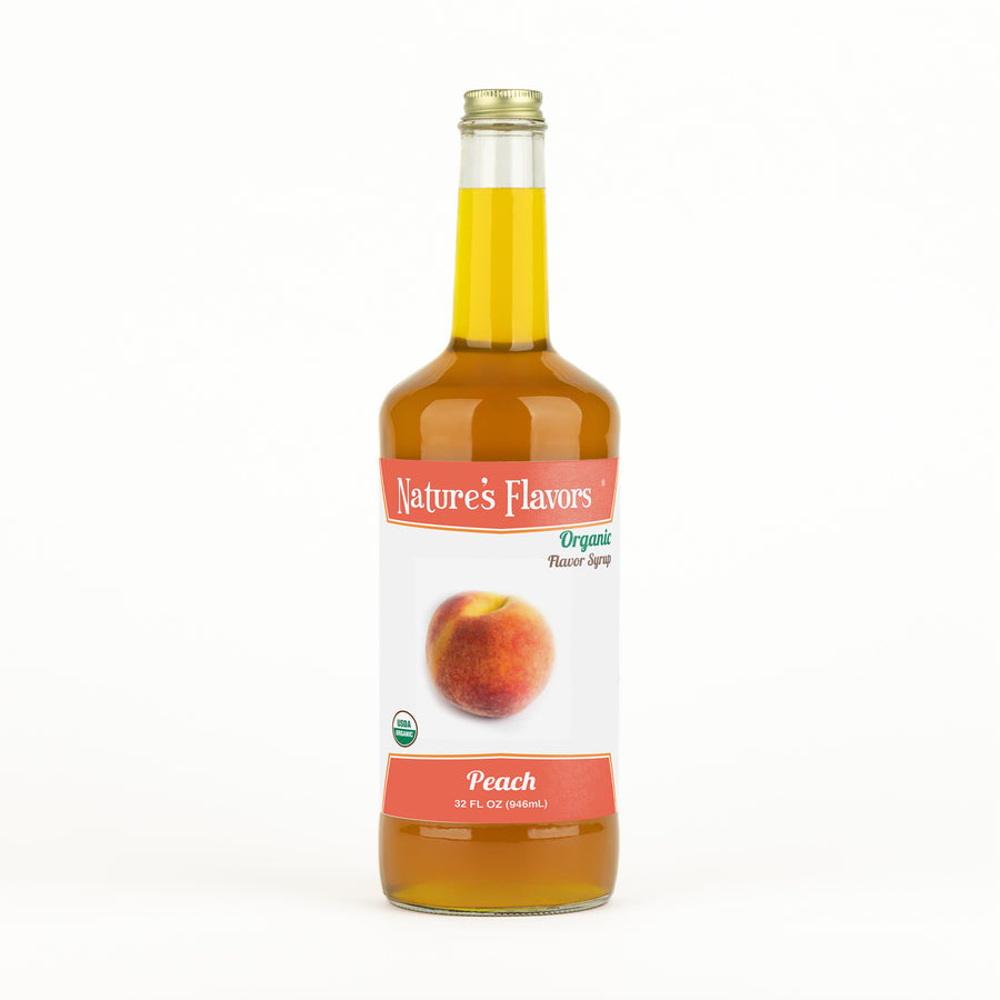 Peach Syrup, Organic
